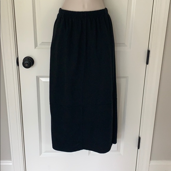KORET K WEAR BLACK LONG SKIRT - Picture 1 of 5